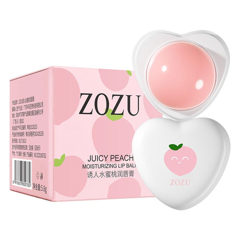 ZOZU Fruit Flavored Lip Balm 5.8g - Hydrating, Moisturizing, and Nourishing for Lips - Small and Portable Pudding Lip Balm Wholesale